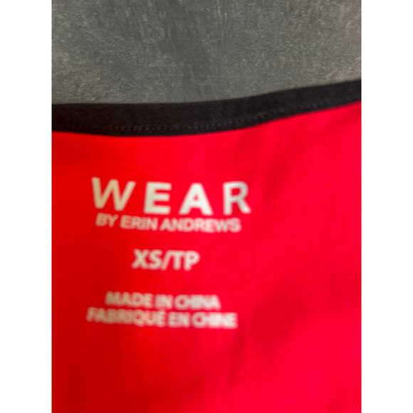 NWT USC Trojans WEAR by Erin Andrews Women's Open Hole Razorback Tank Top Red XS - Picture 4 of 5